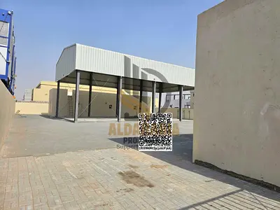Excellent opportunity to rent a fully equipped industrial yard in the new industrial area of Umm Al Quwain. The property is strategically located on