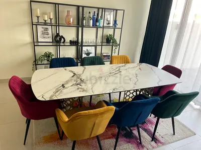 Dining table marble