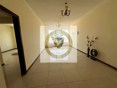 Apartment for annual rent in Al Qasimia master room and lounge with open view areas free month free gym second resident