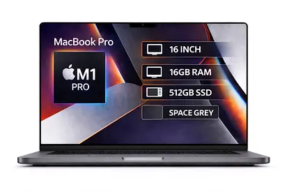 MacBook Pro 16” M1 Pro 16GB / 512GB Space Grey