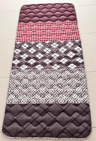 Quilted Patchwork Mattress Topper - Good Condition