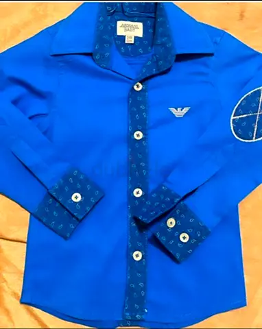 Authentic boy armani shirt