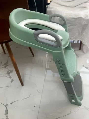 Baybee Aura Foldable Potty Training Seat with Handles – Mint Green (Good Condition)