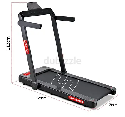 Walking pad/ Treadmill-  Sparnod Fitness Ultra Slim 2-in-1 Treadmill  Walking Pad for Home Use - Fi