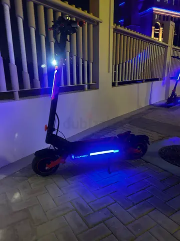 Electric Kick Scooter with LED Lights — Good Condition( F3 Pro Max kugoo)