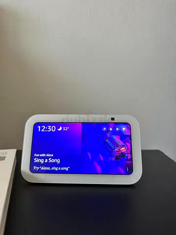 Amazon Echo Show 5 (2nd Gen) - Smart Display with Alexa - White | Pastel Blue