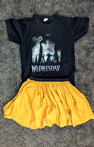 Wednesday outfit 8Y