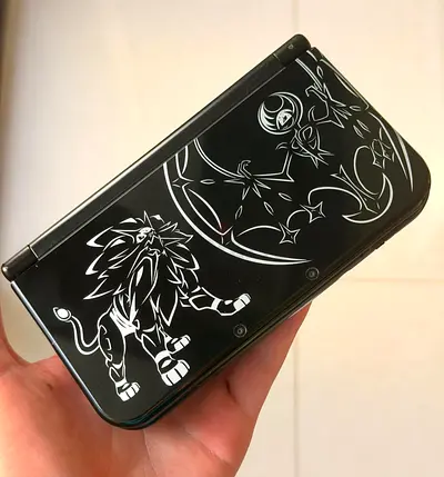 Nintendo New 3DS XL Solgaleo Lunala Limited Pokemon Edition