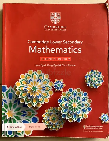 Math British Curriculum Cambridge Textbooks for Year 9