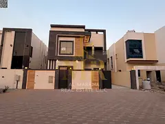Villa for sale in Al Helio 2 | Opposite Fam Tower | 3,014 sq ft | Two floors + roof | 4 master bedro