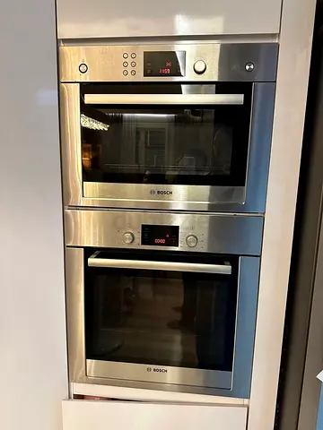 Bosch latest model electric oven and microwave set built-in integrated 60cm