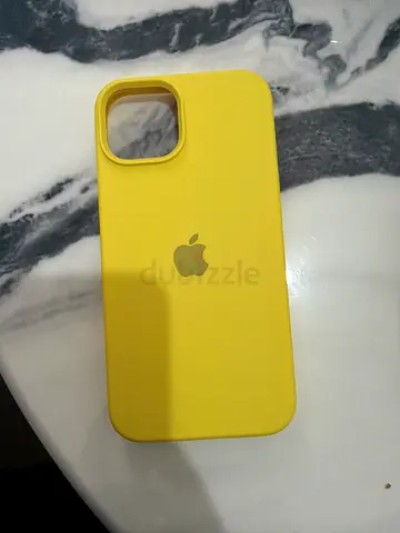 Apple Yellow Silicone Case for iPhone 11