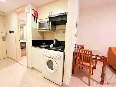 All Bills Included ! Fully Furnished Studio With Balcony + Parking
