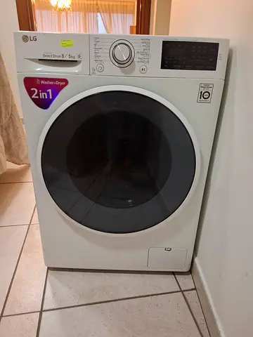 LG Front Load Washer-Dryer Combo 8/5 kg, 2-in-1