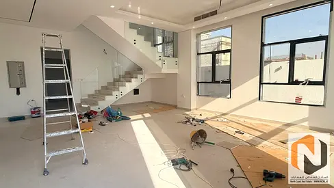 Luxury Modern Villa for Sale in Al Hoshi | 5 Master Bedrooms + Spacious Yard | Prime Location Near Bridge