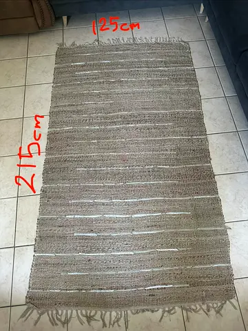 Handwoven Rug 125 x 215 cm