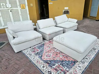 Swin feather 🪶 filled modular sofa