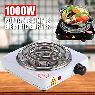 1000W Portable Electric Burner | Single Hot Plate