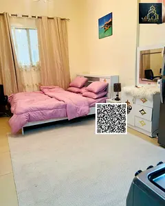 Luxury Furnished Studio for Monthly Rent in Ajman Al Jurf 2 Including Bills with Elegant Furniture a