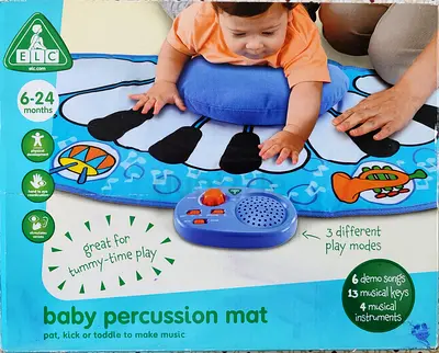 ELC Baby Percussion Mat - Musical Play Mat for 6-24 Months