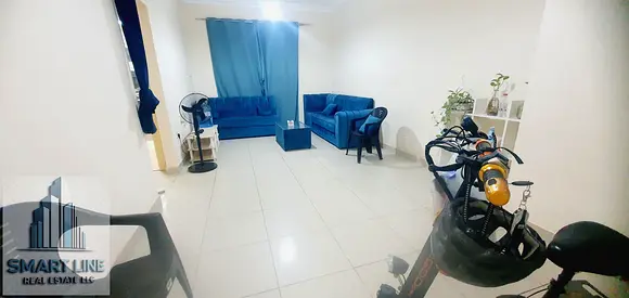 Furnished 2BHK //Monthly payment And Big Hall with Balcony// Just 3500 // Close to king Faisal Road Qasimia