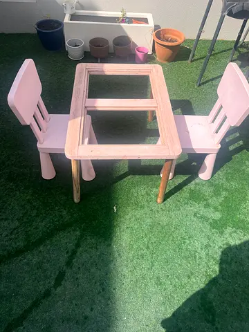 Sand and water table from ikea