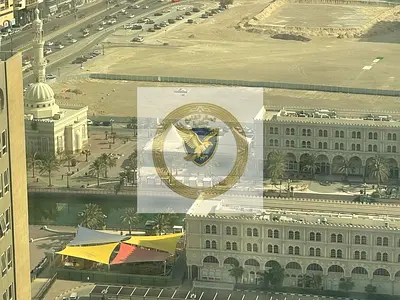 شقة غرفة وصالة بإطلالة على قناه القصباء مع باركن وجيم ومسبح قرب مخرج دبي