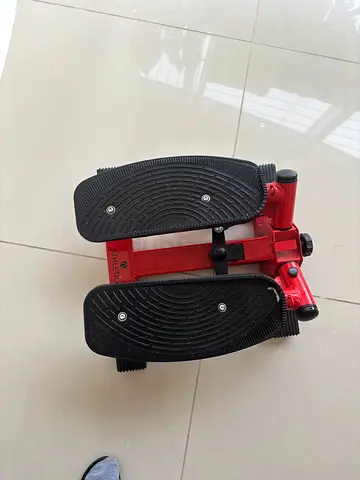 Compact Mini Stepper Exercise Machine - Red, Light Use