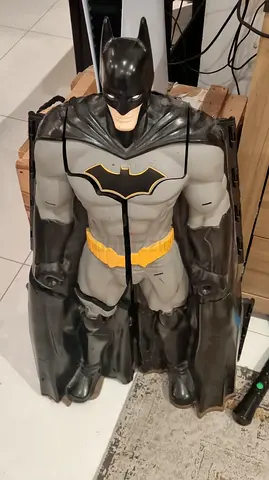 Large Batman Figure Toy / Storage Display – Great for Kids Room