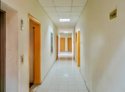 STUDIO FLAT AVAILABLE IN MUWAILEH AREA ALONG UNIVERSITY CITY ROAD NEAR SUPER BONANZA HYPERMARKET