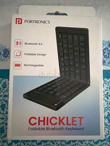 Portable Folding Bluetooth Keyboard with original box
