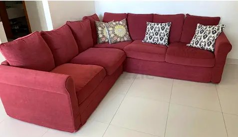 Ikea corner sofa 2x3, full cover removable, perfect conditions