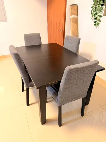 Dining table and chair for URGENT SALE!!!