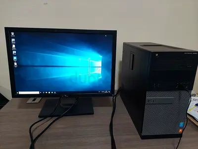 Dell Optiplex 9020 i7 cpu with Dell monitor