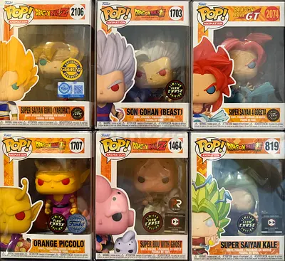 DRAGON BALLZ FUNKO CHASES