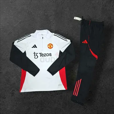 Manchester United Adidas Training Tracksuit Top  Pants - Size M