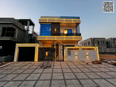 Luxury modern villa in Al-Haliou, opposite Azha Mall, all fees included