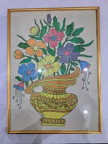 Art- Flowers- Acrylic Painting