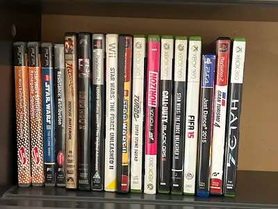 Retro PSP / PS2 / Xbox 360 Games Bundle – Halo, Star Wars, Sonic + More