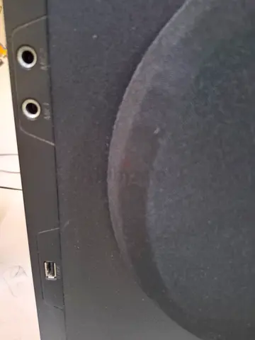 Clickon bluetooth speakers with subwoofer - USB  AUX input in good condition