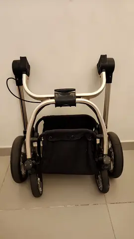 Folded lightweight baby stroller (compact fold) - good condition