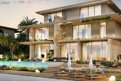 Beachfront l 5BR Freehold Villa l Golden Visa