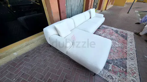 Almost like new condition the loom collection L shape sofa