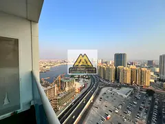 Two Bedroom Apartment with Balcony for Rent – Al Waha Towers, Ajman-Balcony-55000