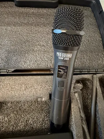 ProSound UHF 200 Wireless Handheld Microphone (Good Condition)