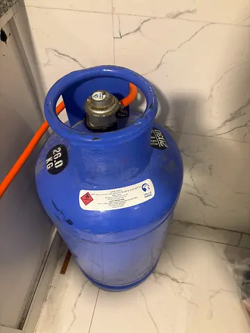 26kg Blue LPG Gas Cylinder - Used