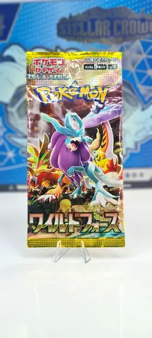 Japanese Pokémon wild force Card Booster Pack (Sealed) - Japanese Pack