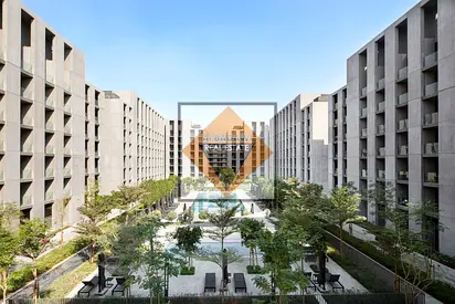 Elegant 1-Bedroom Apartment with Closed Kitchen & Teatro View for Rent in Tiraz 4, Aljada – Sharjah