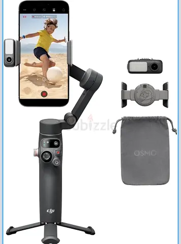DJI Osmo 7P Mobile Smartphone Gimbal with Accessories (Tripod + Mounts)