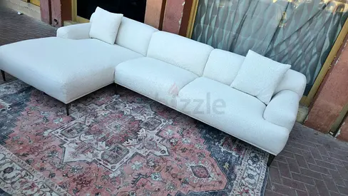 Brand New Condition High Quality the loom collection amelia L Shape Sofa